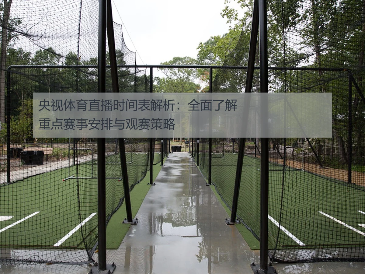 央视体育直播时间表解析：全面了解重点赛事安排与观赛策略